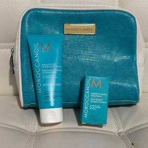 Moroccanoil Hydration Duo with Teal Bag